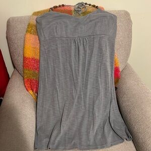 NWOT Tommy Bahama Ashby Rib Halter Dress in pretty gray/blue color!!!